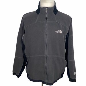 The North Face Gray Fleece Gore Windstopper Jacket